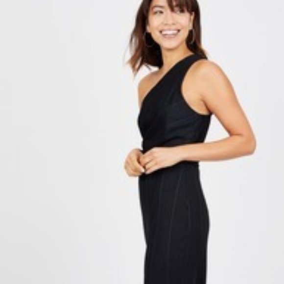 BCBG One Shoulder Midi Dress - Picture 2 of 4